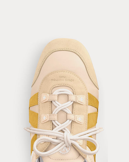 Louis Vuitton LV Sneakerina Light Beige Low Top Sneakers - 4