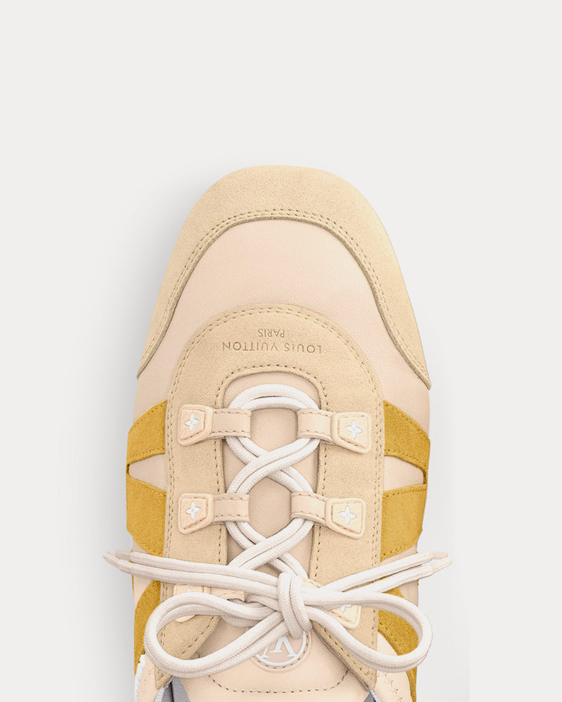 Louis Vuitton LV Sneakerina Light Beige Low Top Sneakers - 4