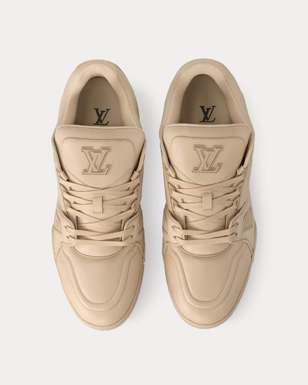 Louis Vuitton LV Trainers Beige Low Top Sneakers - 2