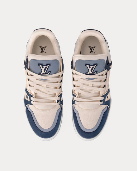Louis Vuitton LV Trainers Blue Low Top Sneakers - 2