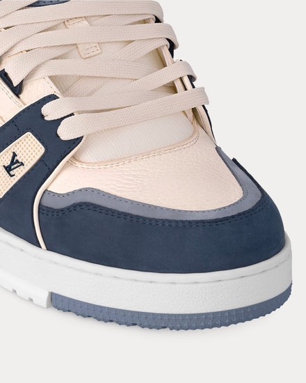 Louis Vuitton LV Trainers Blue Low Top Sneakers - 5