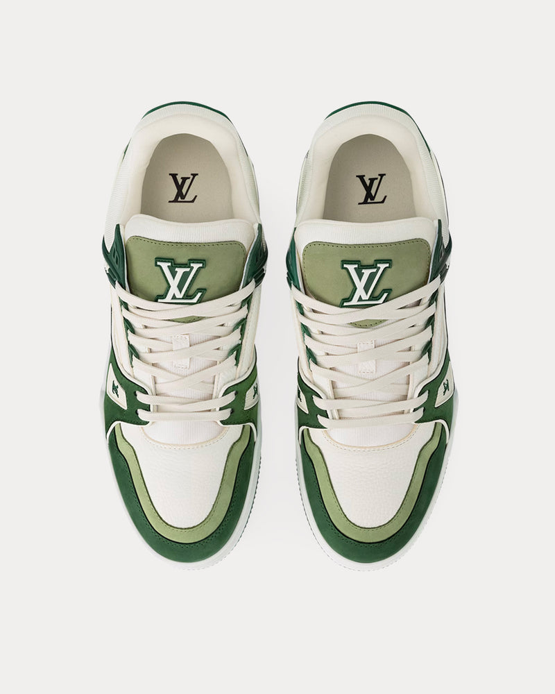 Louis Vuitton LV Trainers Kaki Low Top Sneakers - 2