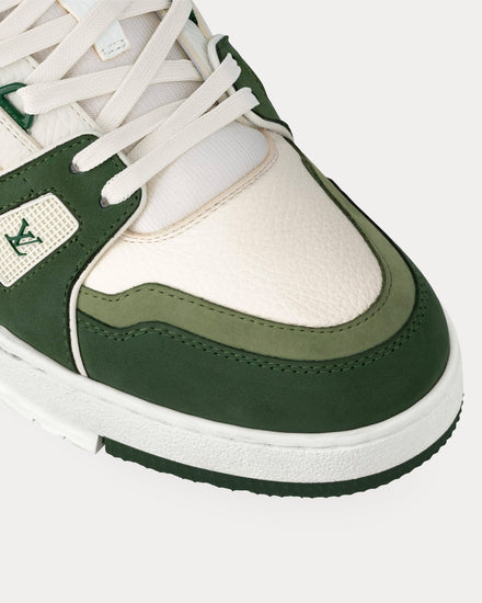 Louis Vuitton LV Trainers Kaki Low Top Sneakers - 5