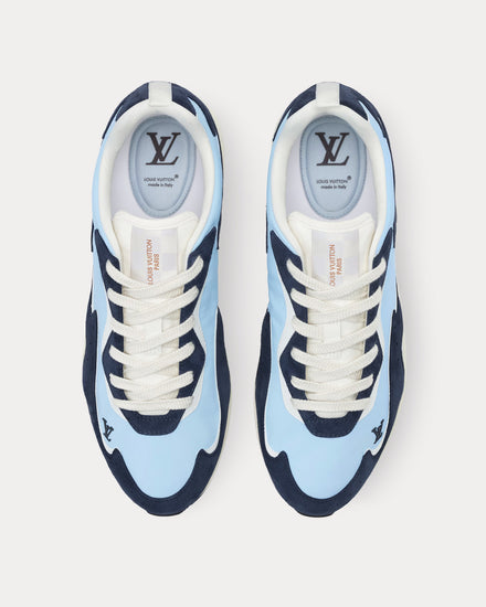 Louis Vuitton LV Drop 300 Blue Low Top Sneakers - 2