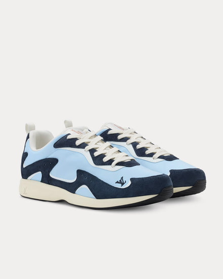 Louis Vuitton LV Drop 300 Blue Low Top Sneakers - 3