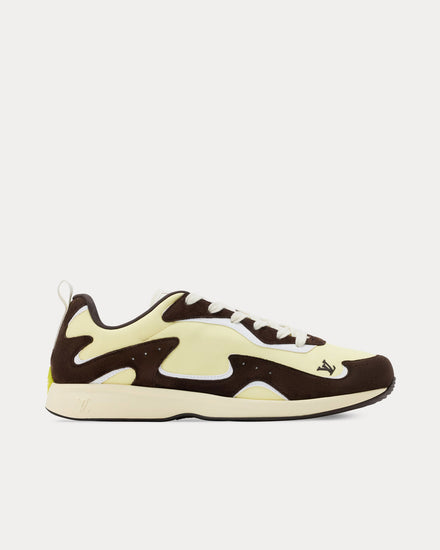Louis Vuitton LV Drop 300 Light Yellow Low Top Sneakers - 1