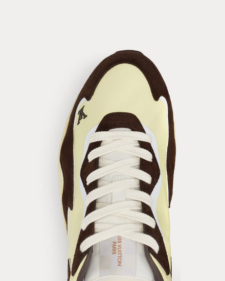 Louis Vuitton LV Drop 300 Light Yellow Low Top Sneakers - 6
