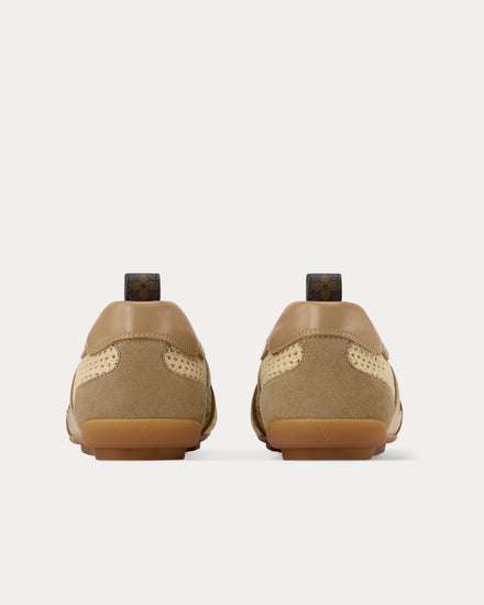 Louis Vuitton LV Sneakerina  Natural Beige Low Top Sneakers - 4