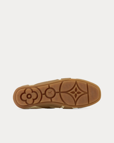 Louis Vuitton LV Sneakerina  Natural Beige Low Top Sneakers - 5