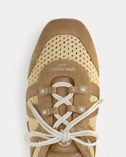 Louis Vuitton LV Sneakerina  Natural Beige Low Top Sneakers - 6