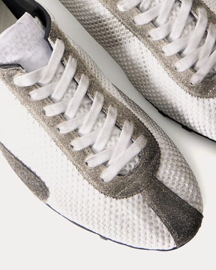 Maison Margiela Sprinters Mesh White / Grey Low Top Sneakers - 4