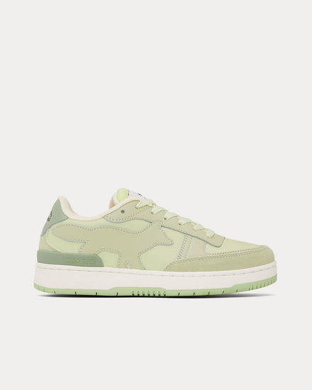 Maison Kitsuné Chiru Court Green / Mint Ice Low Top Sneakers - 1