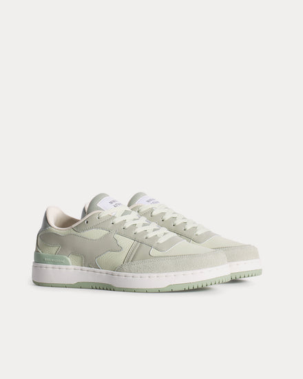 Maison Kitsuné Chiru Court Green / Mint Ice Low Top Sneakers - 3