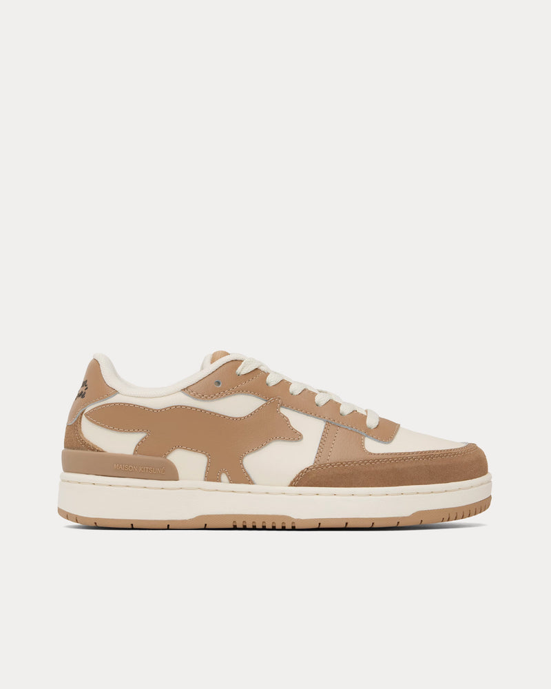 Maison Kitsuné Chiru Latte / Sepia Low Top Sneakers - 1