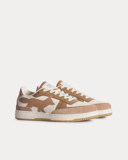 Maison Kitsuné Chiru Latte / Sepia Low Top Sneakers - 3