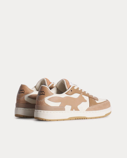 Maison Kitsuné Chiru Latte / Sepia Low Top Sneakers - 4