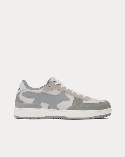 Maison Kitsuné Chiru Patina Grey / Sea Salt Low Top Sneakers - 1