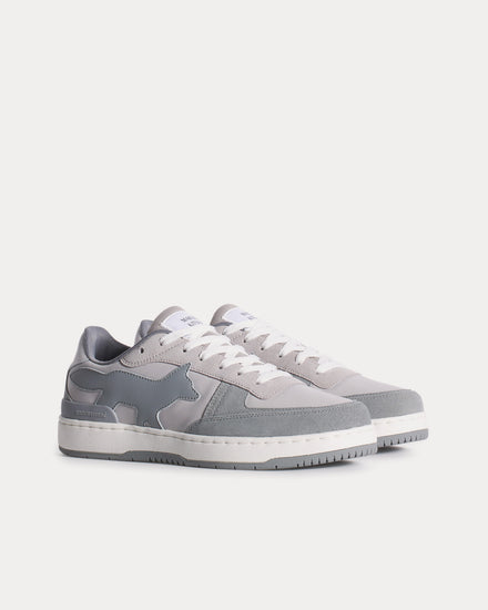 Maison Kitsuné Chiru Patina Grey / Sea Salt Low Top Sneakers - 3