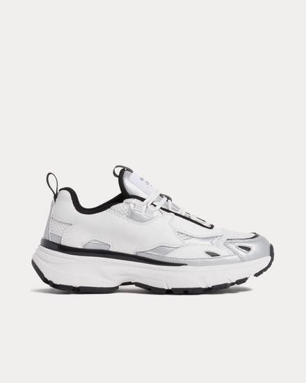 Maison Kitsuné Sora Runners Silver / White Low Top Sneakers - 1