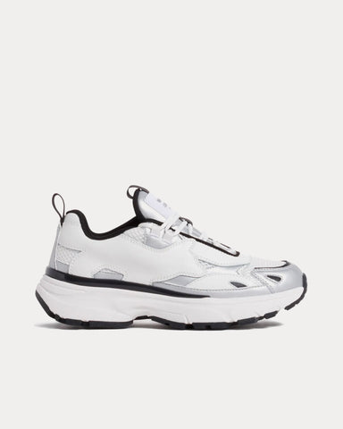 Maison Kitsuné Sora Runners Silver / White Low Top Sneakers