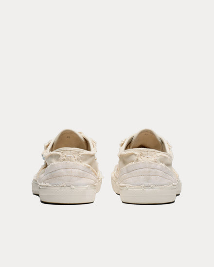 Maison Margiela Inside-Out Canvas Natural Mix Low Top Sneakers - 3