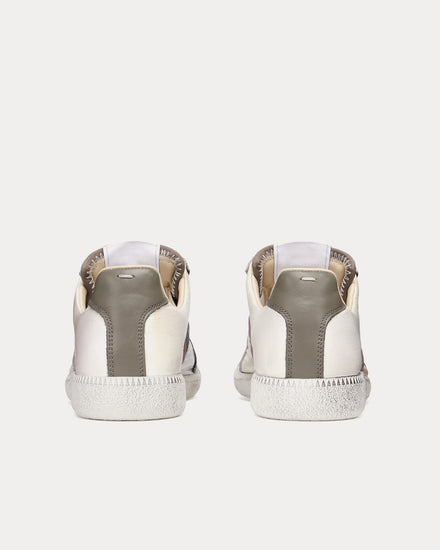 Maison Margiela Replica Iridescent Holographic / White Low Top Sneakers - 4