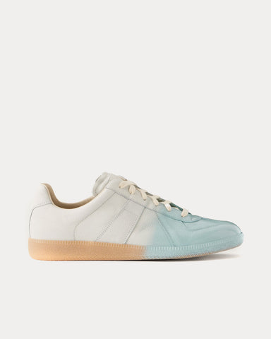 Maison Margiela Replica Dégradé Grey / Light Blue Low Top Sneakers
