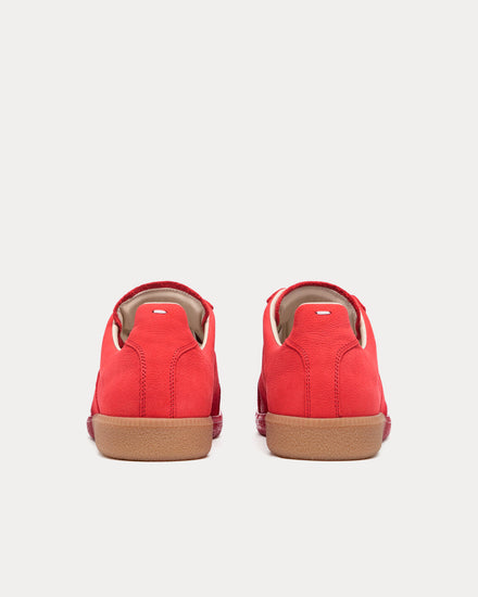 Maison Margiela Replica Dégradé Red Low Top Sneakers - 5