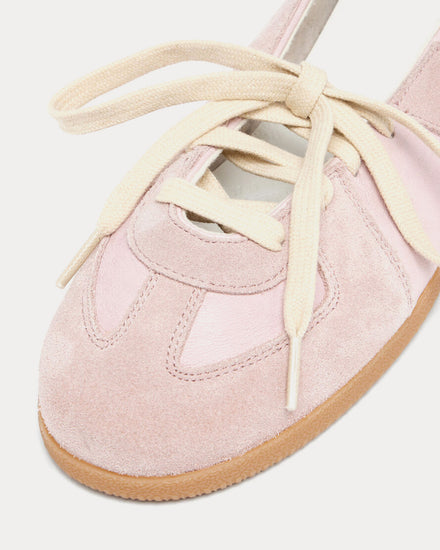 Maison Margiela Replica Soft Laced Ballet Blush Slip On Sneakers - 5