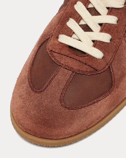 Maison Margiela Replica Soft Adobe Brown Low Top Sneakers - 5