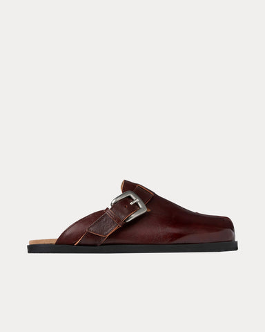 Maison Margiela Tabi Daily Bordeaux Mules