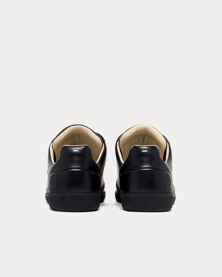 Maison Margiela Future Paint Splatter Black Low Top Sneakers - 4