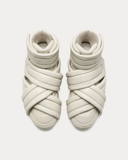 Maison Margiela Future Show Light Grey High Top Sneakers - 2