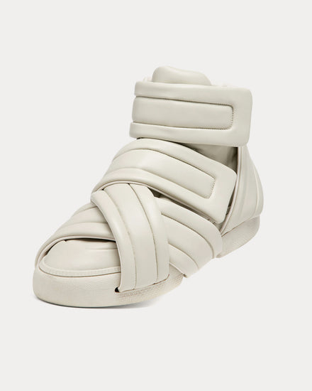 Maison Margiela Future Show Light Grey High Top Sneakers - 3