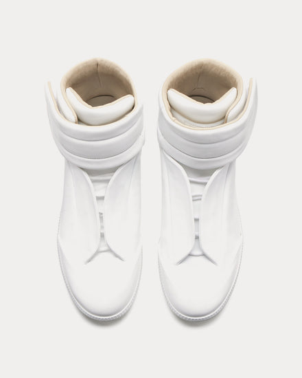 Maison Margiela Future Sneaker White Mid Top Sneakers - 2