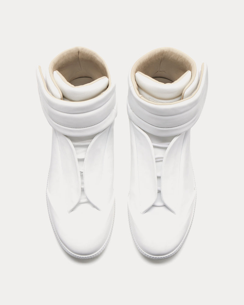 Maison Margiela Future Sneaker White Mid Top Sneakers - 2