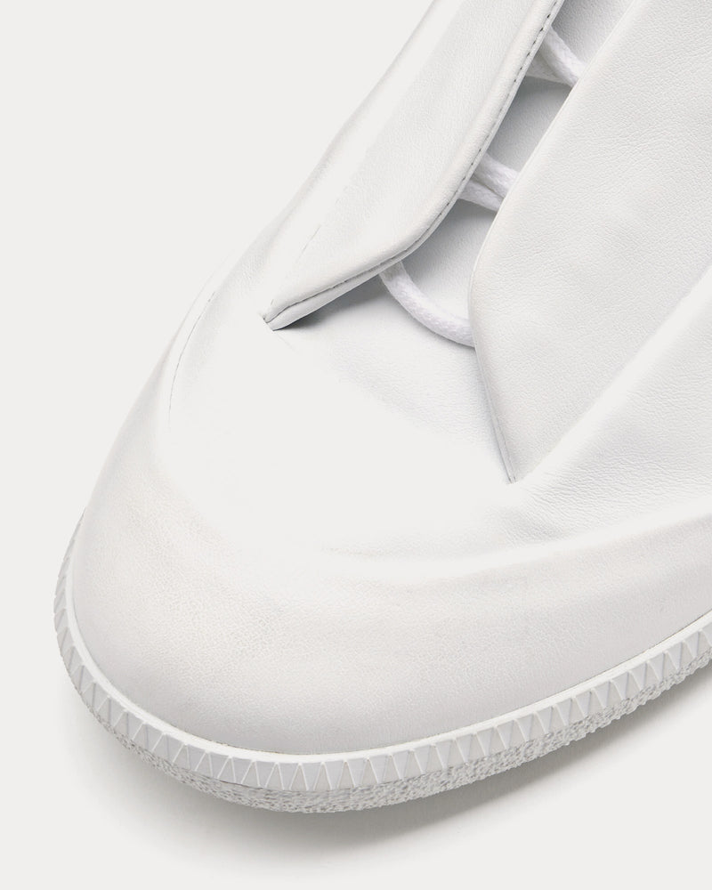 Maison Margiela Future Sneaker White Mid Top Sneakers - 5