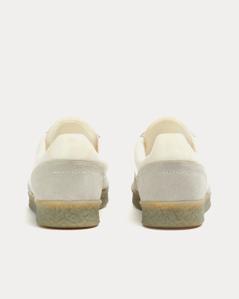 MM6 Maison Margiela 6 Court White / Sand Low Top Sneakers - 3