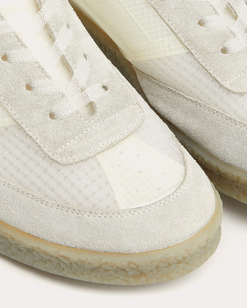 MM6 Maison Margiela 6 Court White / Sand Low Top Sneakers - 4