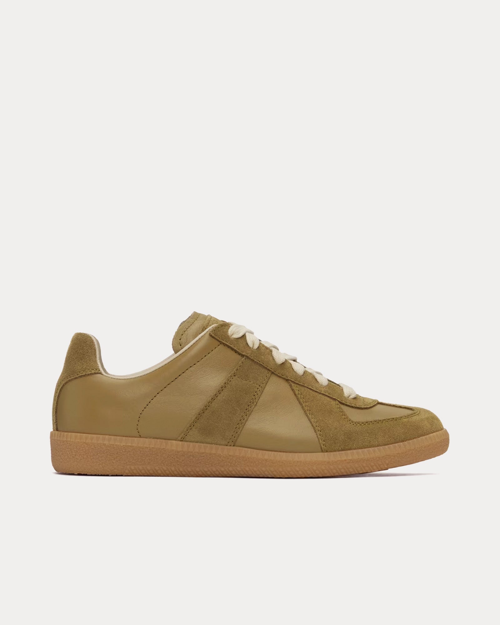 Maison Margiela - Replica Leather Swamp Low Top Sneakers