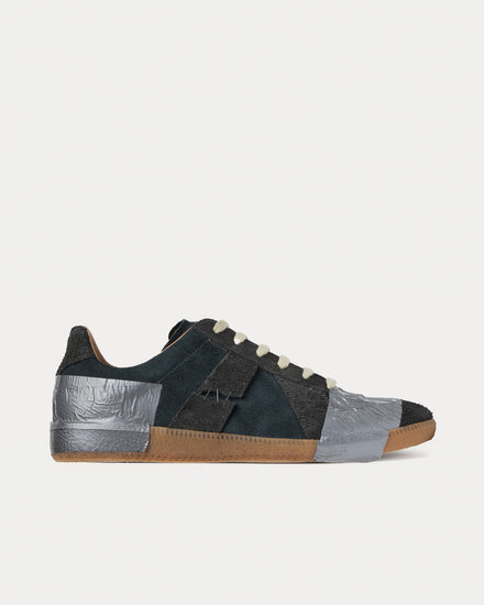 Maison Margiela Replica Tape Black Low Top Sneakers - 1