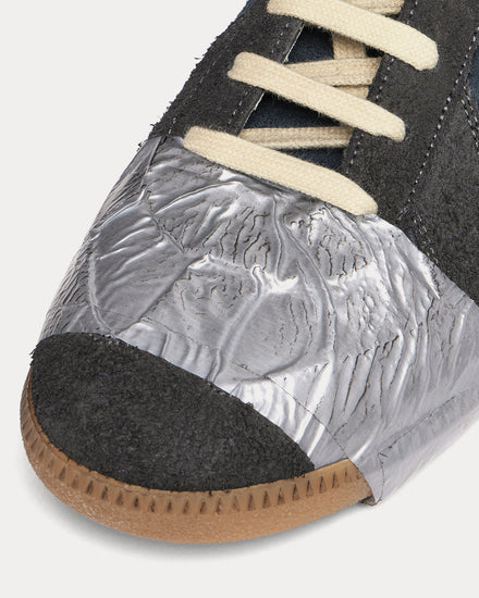 Maison Margiela Replica Tape Black Low Top Sneakers - 5