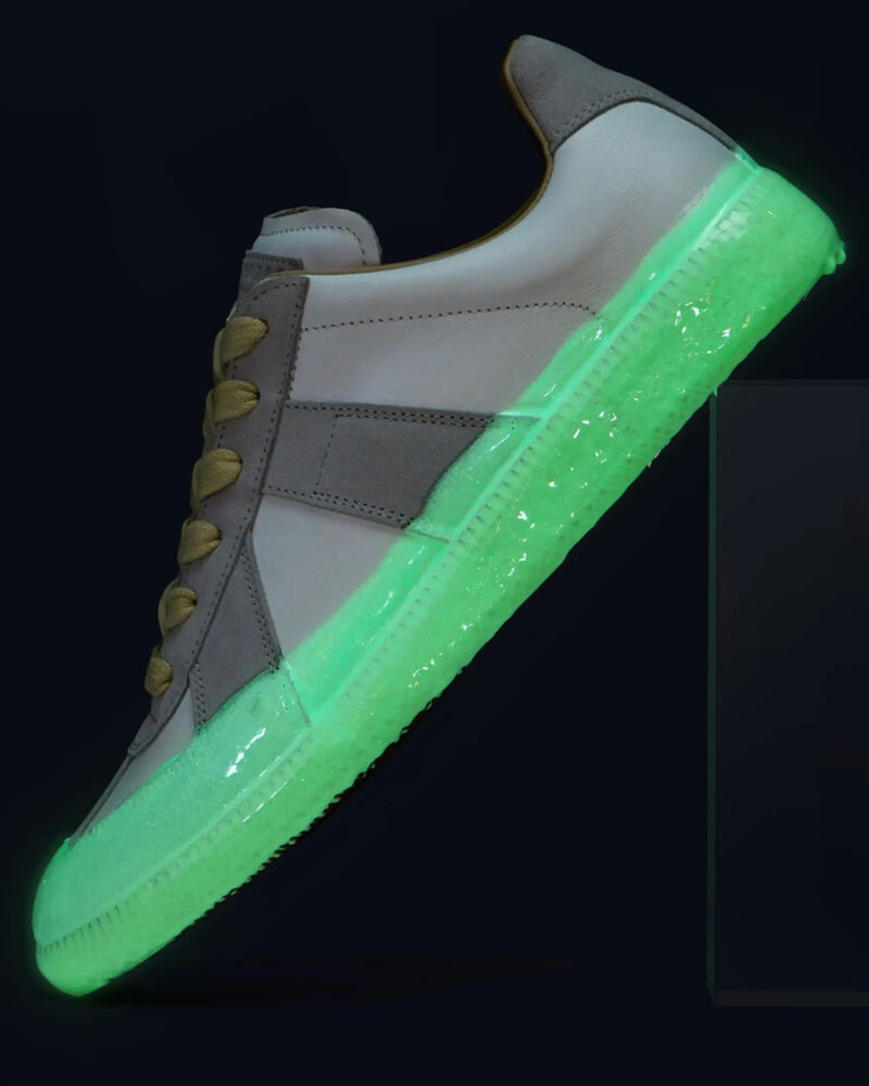Maison Margiela Replica Glow White Low Top Sneakers - 6
