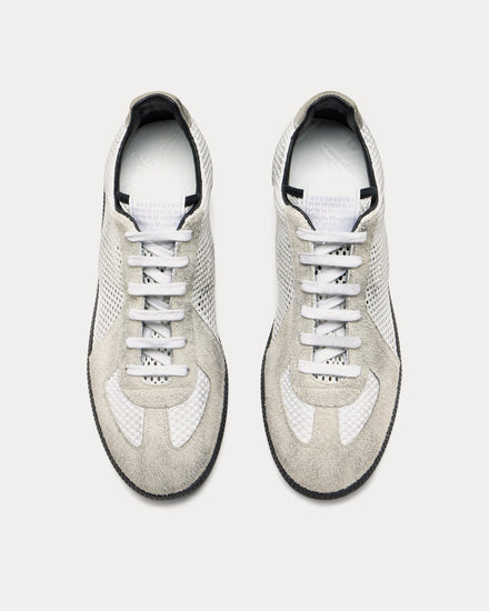 Maison Margiela Replica Mesh White / Grey Low Top Sneakers - 2