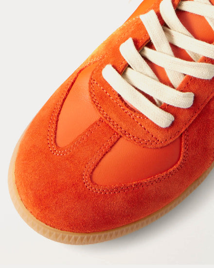 Maison Margiela Replica Orange Low Top Sneakers - 5
