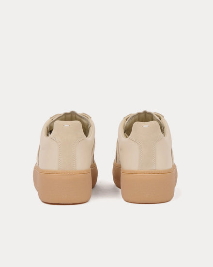 Maison Margiela Replica Wedge Beige Low Top Sneakers - 4