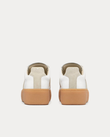 Maison Margiela Replica Wedge White Low Top Sneakers - 4