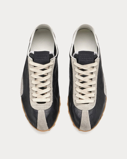 Maison Margiela Sprinters Black / White / Grey Low Top Sneakers - 2