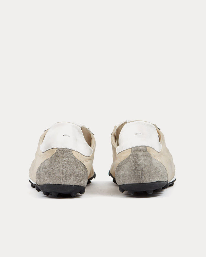 Maison Margiela Sprinters Ecru / White Low Top Sneakers - 3