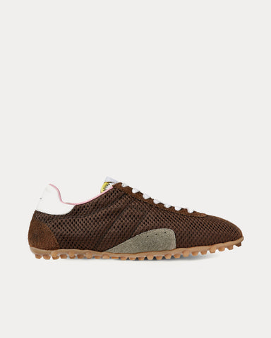 Maison Margiela Sprinters Mesh Brown Low Top Sneakers